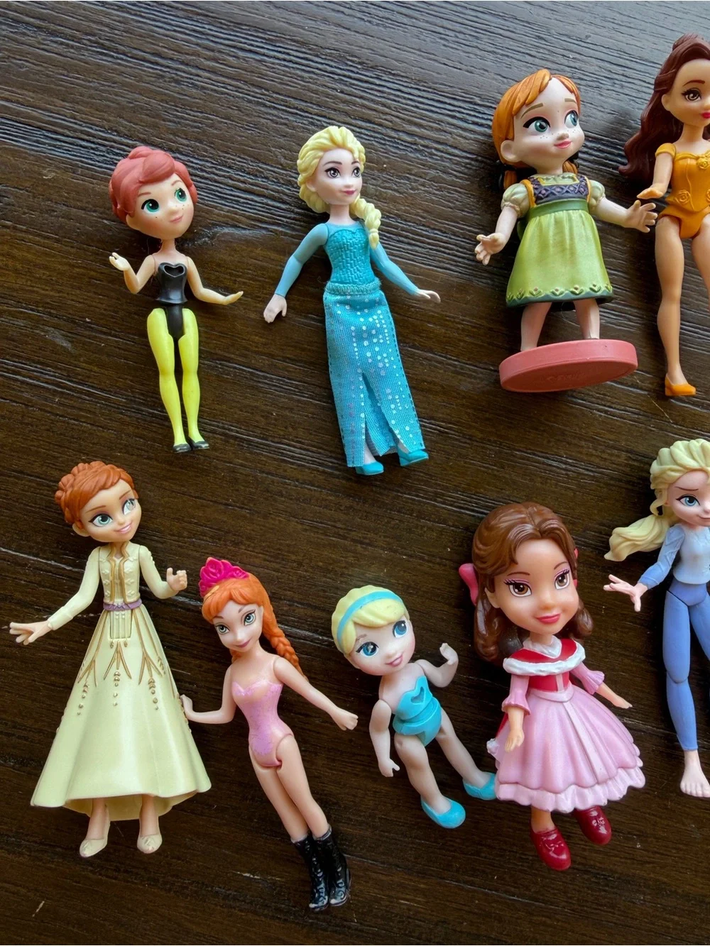 Disney Mini Princess & Character Figurine Set - Multicolor